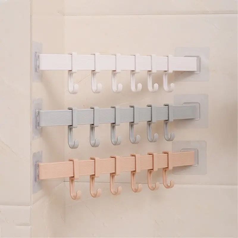 Chest Hook Towel Hanger, Multifunction Kitchen Bathroom Storage Hook, 6 Hook Home Organizer Storage Rack, Multipurpose Hook Rack, Double Suction Cup Towel Rack, Multifunction Wardrobe Rack Chest Hook Towel Hanger, Multifunction Kitchen Bathroom Storage Hook, 6 Hook Home Organizer Storage Rack, Multipurpose Hook Rack, Double Suction Cup Towel Rack, Multifunction Wardrobe Rack